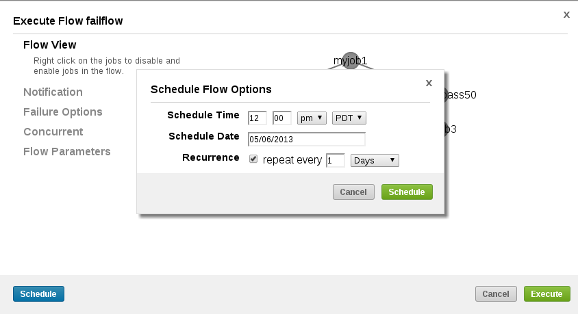 Schedule Flow